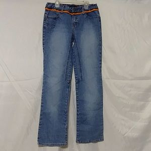 Womens Kyoto Kasuals Stretch Light Wash Jeans